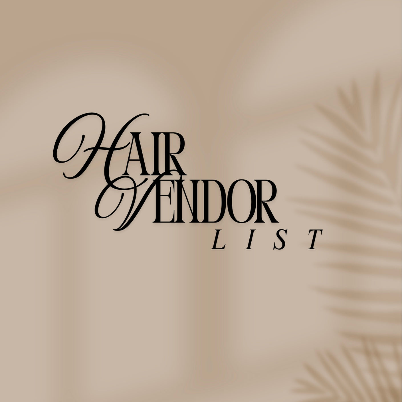 Hair Vendor List