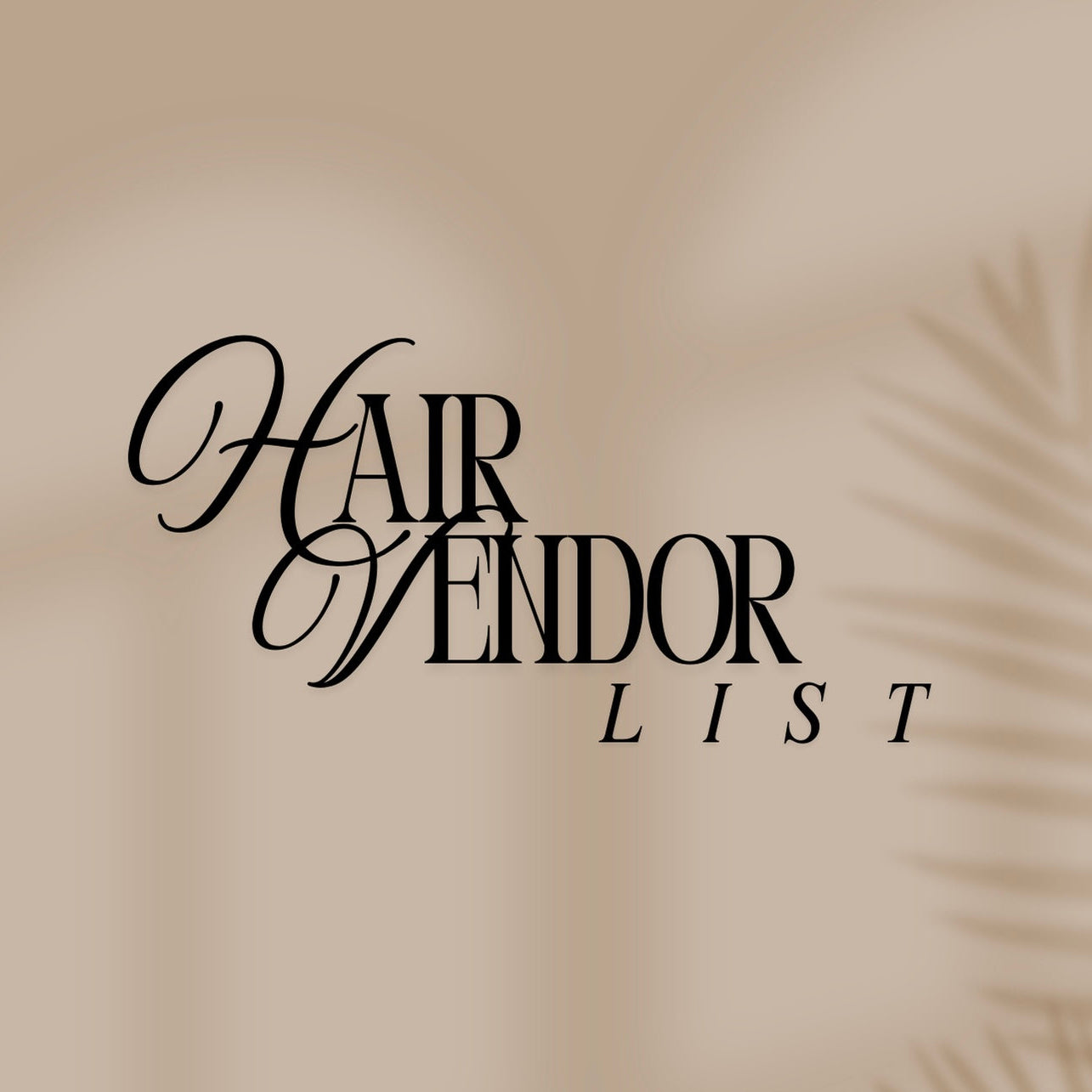 Hair Vendor List