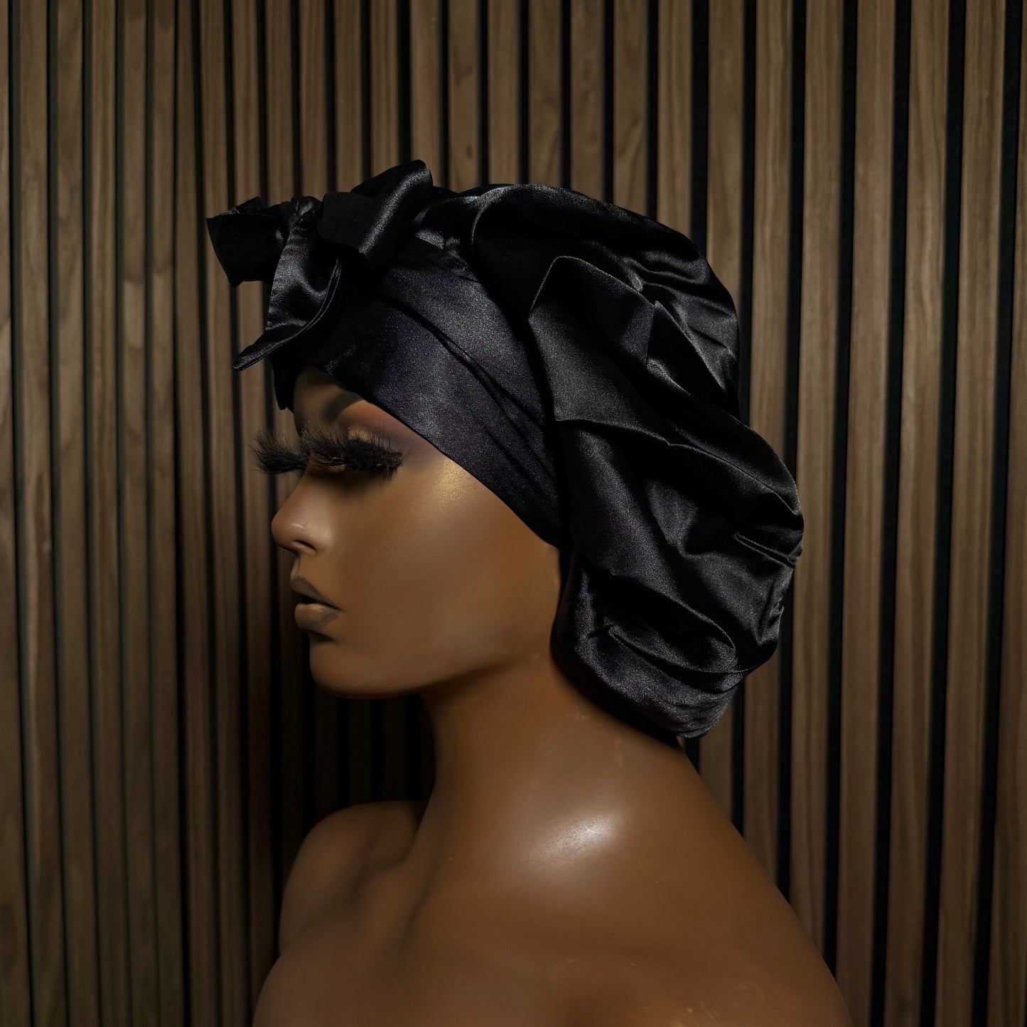 Silk Tie Bonnet